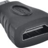 ADAPTADOR MINI HDMI MACHO X HDMI FÊMEA AHF-MH (5 UNIDADES) - Imagem 2