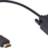 CABO CONVERSOR HDMI X VGA 1080I 30CM - Imagem 2