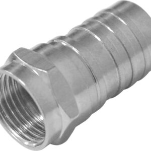 CONECTOR F P/ CRIMPAR RG 06 - EV15 (PACOTE COM 10)