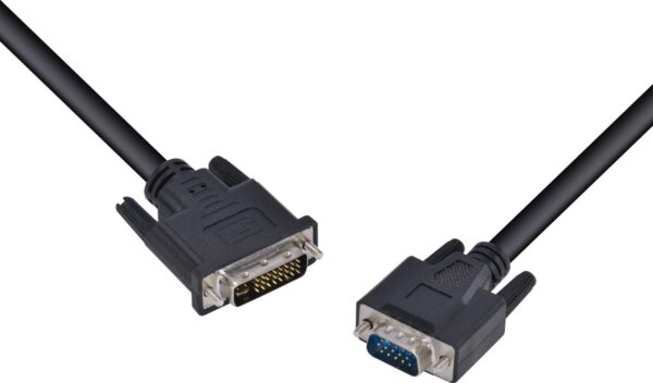 CABO DVI-I 24+5 PINOS X VGA 15 PINOS 2 METROS DIVGA-2