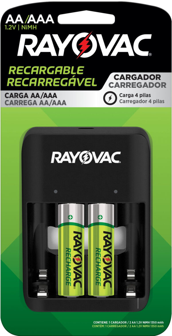 CARREGADOR DE PILHAS AA/AAA USB - SM-4