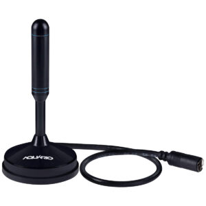 ANTENA DIGITAL HDTV 5  EM 1 VHF/UHF/FM/HDTV/4K USO INTERNO OU EXTERNO COM CABO 5 METROS DTV-150