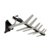 ANTENA EXTERNA DIGITAL PARA TV 2 EM 1 HDTV/UHF DTV-1500 COM MASTRO E CABO 10 METROS - Image 2