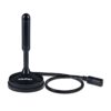 ANTENA DIGITAL HDTV 4 EM 1 VHF/UHF/FM/HDTV USO INTERNO OU EXTERNO COM CABO 2,5 METROS DTV-100 - Image 2