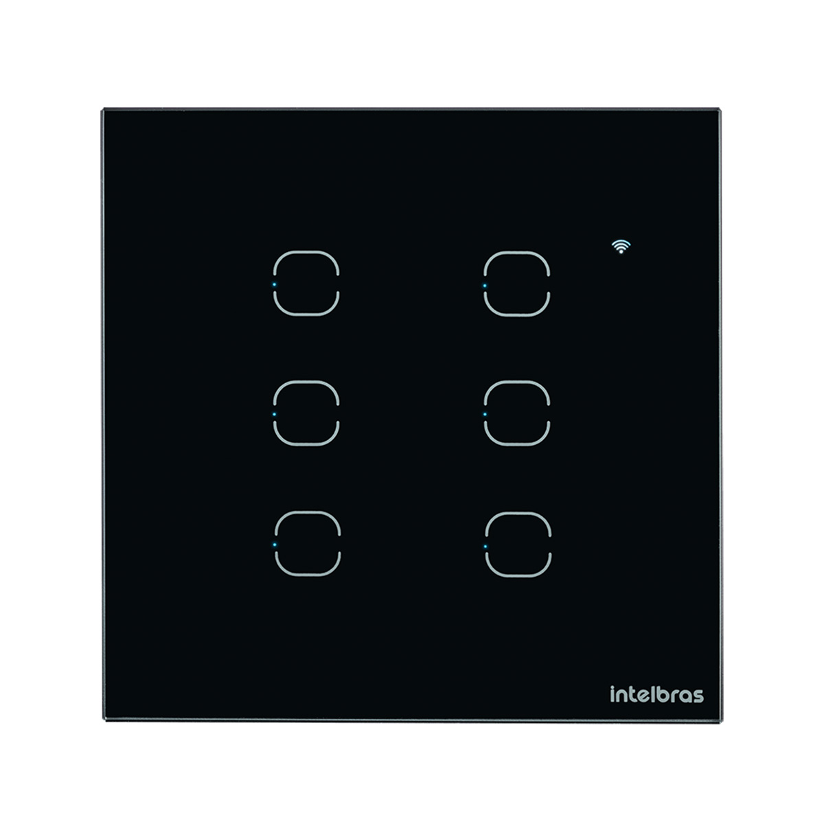 INTERRUPTOR SMART WI-FI TOUCH 6 TECLAS PRETO EWS 1006 4850027