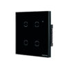 INTERRUPTOR SMART WI-FI TOUCH 4 TECLAS PRETO EWS 1004 4850028 - Image 2