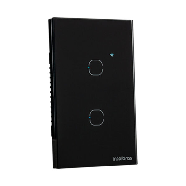 INTERRUPTOR SMART WI-FI TOUCH 2 PRETO MIS 1002 4850060