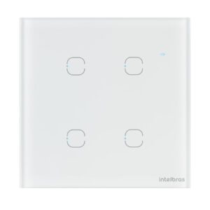 INTERRUPTOR SMART WI-FI TOUCH 4 TECLAS EWS 1004 BRANCO 4850029