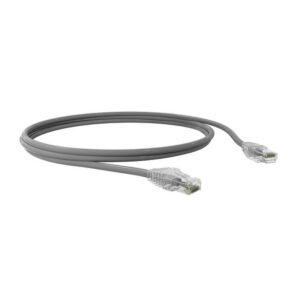PATCH CORD U/UTP CAT.5E CMX T568A/B 2.5 METRO CINZA 35104011