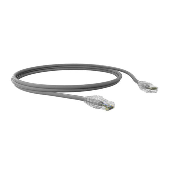 PATCH CORD U/UTP CAT.5E CMX T568A/B 2.5 METRO CINZA 35104011