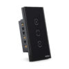 INTERRUPTOR SMART WI-FI TOUCH DIMMER EWS 1101 PRETO 4850009 - Image 4