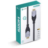 CABO HDMI 2.0 4K ULTRA HD 3D CONEXÃO ETHERNET BLINDADO EM NYLON 2 METROS - H20B-2 - Imagem 6