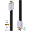CABO HDMI 2.0 4K ULTRA HD 3D CONEXÃO ETHERNET FLAT COM CONECTOR DESMONTÁVEL 5 METROS - H20FL-5 - Image 2
