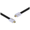 CABO HDMI 2.0 4K ULTRA HD 3D CONEXÃO ETHERNET FLAT COM CONECTOR DESMONTÁVEL 5 METROS - H20FL-5 - Image 3