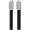 CABO HDMI 2.0 4K ULTRA HD 3D CONEXÃO ETHERNET FLAT COM CONECTOR DESMONTÁVEL 5 METROS - H20FL-5 - Image 4
