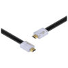 CABO HDMI 2.0 4K ULTRA HD 3D CONEXÃO ETHERNET FLAT COM CONECTOR DESMONTÁVEL 10 METROS - H20FL-10 - Image 3