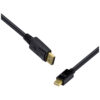 CABO DISPLAYPORT X MINI DISPLAYPORT ULTRA HD 60HZ 2 METROS DPMDP13-2 - Image 3