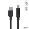 CABO PARA IMPRESSORA E HD EXTERNO USB A 3.0 MACHO PARA USB B 3.0 MACHO 28AWG PURO COBRE 3 METROS - PUABM3-3 - Imagem 3