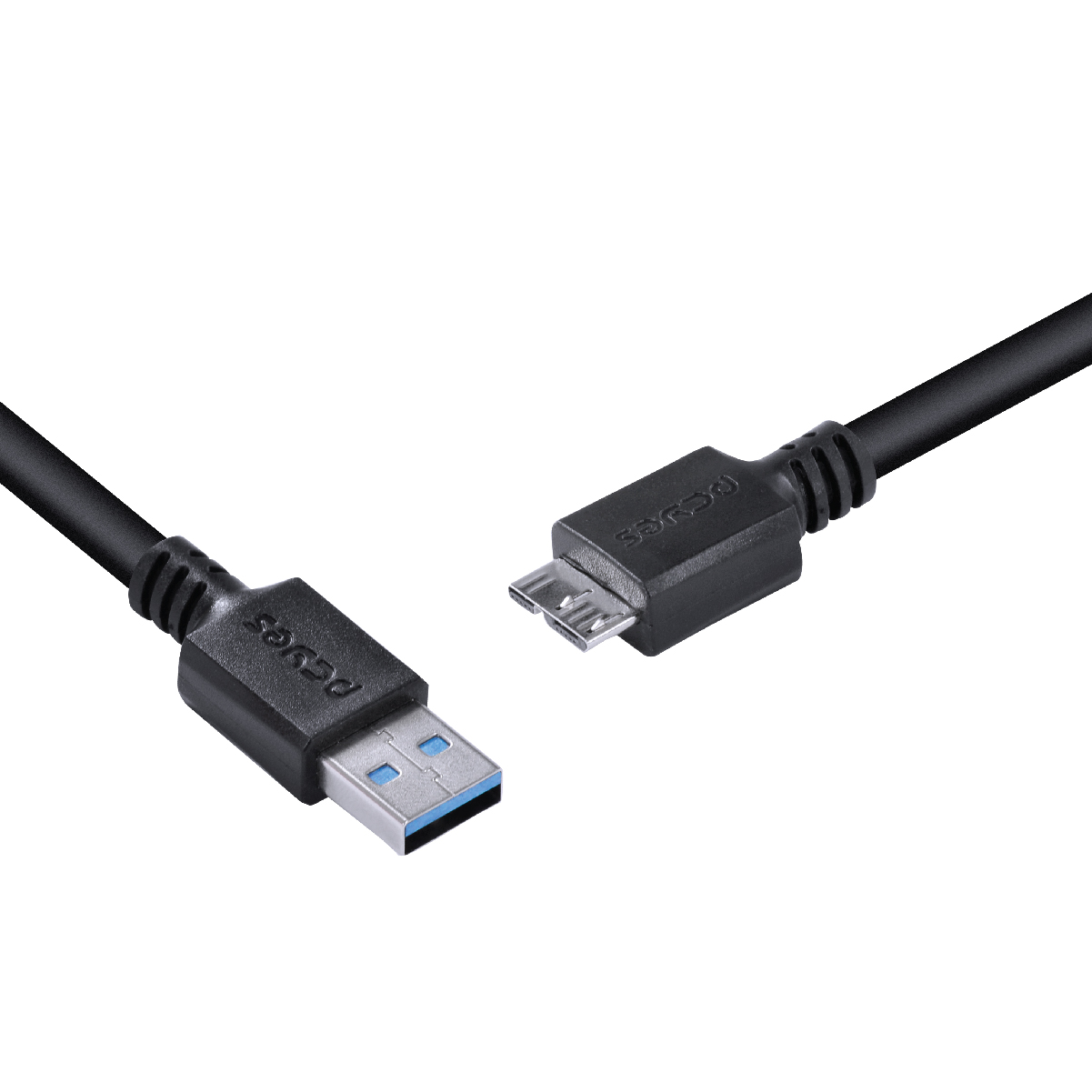 CABO PARA HD EXTERNO USB A 3.0 MACHO PARA MICRO USB B 3.0 (10 PINOS) MACHO 28AWG PURO COBRE 2 METROS - PUAMCM3-2 - Imagem 6