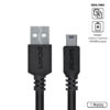 CABO USB A 2.0 MACHO PARA MINI USB B MACHO 28AWG PURO COBRE 1 METRO - PUANM2-1 - Image 2