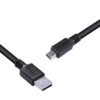 CABO USB A 2.0 MACHO PARA MINI USB B MACHO 28AWG PURO COBRE 3 METROS - PUANM2-3 - Imagem 4