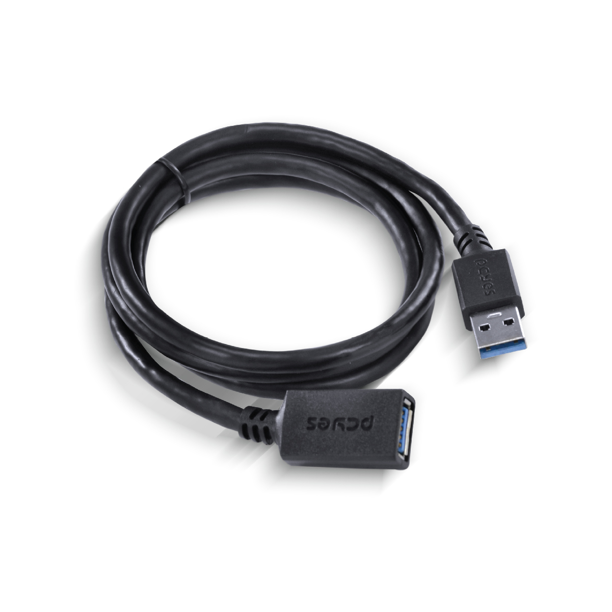 CABO EXTENSOR USB A 3.0 MACHO PARA USB A 3.0 FÊMEA 28AWG PURO COBRE 1 METRO - PUAMF3-1 - Imagem 6
