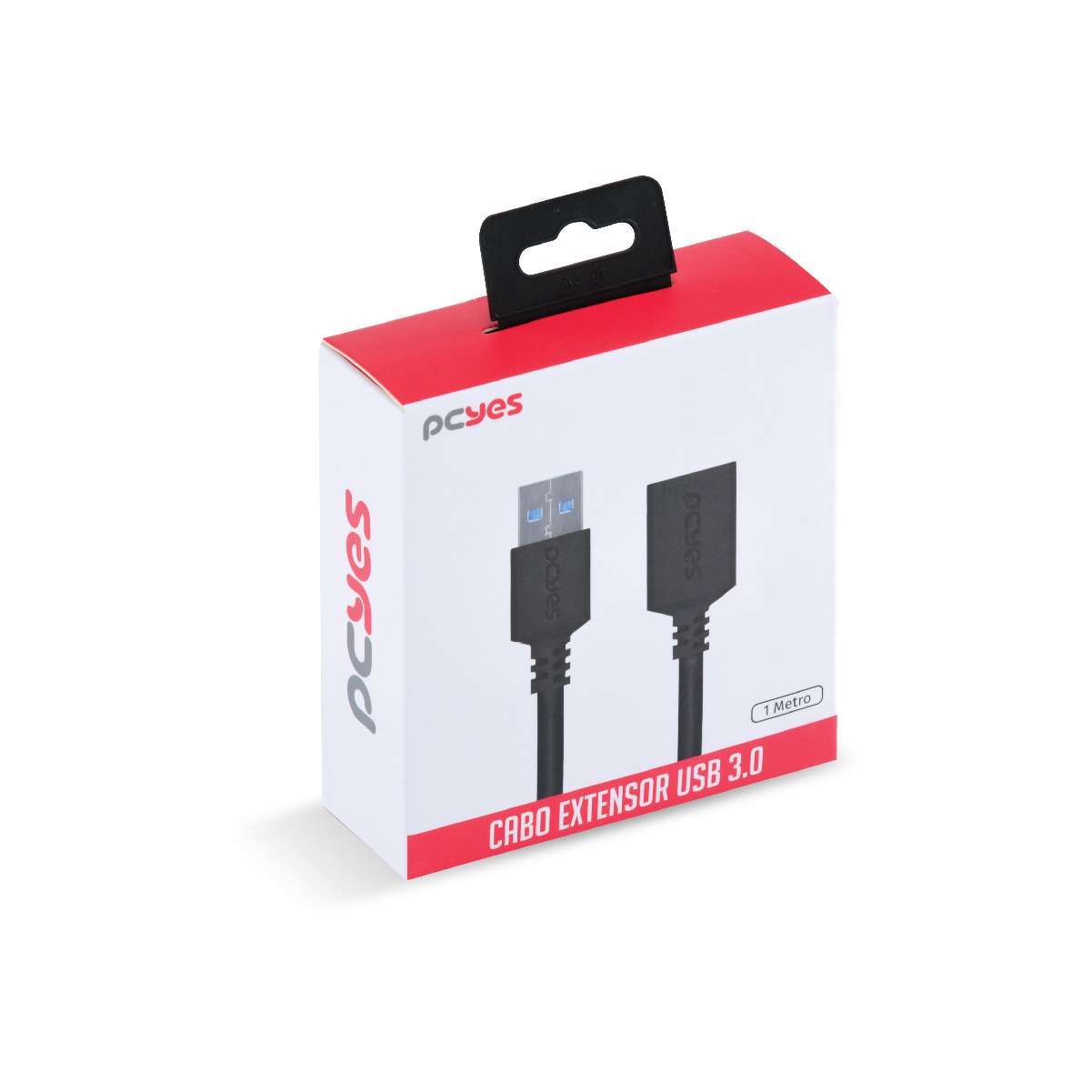 CABO EXTENSOR USB A 3.0 MACHO PARA USB A 3.0 FÊMEA 28AWG PURO COBRE 1 METRO - PUAMF3-1 - Imagem 7