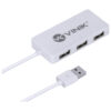 HUB USB 2.0 COM 4 PORTAS E 1,2M DE CABO BRANCO - HUV-20B - Image 2