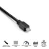 CABO MINI DISPLAYPORT MACHO PARA DISPLAYPORT MACHO V.1.2 28AWG PURO COBRE 2 METROS - PMDDPM-2 - Image 7
