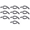 CABO DE FORÇA TRIPOLAR PARA FONTE 3X0,75 MM 250V - 1,2MTS (10 UN) - Imagem 4