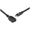 CABO USB TIPO C X EXTENSOR USB A FÊMEA 2.0 1.8 METROS - C20UAF-2 - Image 3