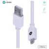 CABO USB X MICRO USB A 2.0 2M BRANCO MUSB-2 - Imagem 2