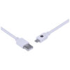 CABO USB X MICRO USB A 2.0 2M BRANCO MUSB-2 - Imagem 3