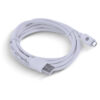 CABO USB X MICRO USB A 2.0 2M BRANCO MUSB-2 - Imagem 6