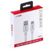 CABO PARA CELULAR USB A 2.0 PARA USB TIPO C 1 METRO BRANCO - PUACB-01 - Image 8