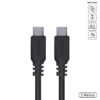 CABO PARA CELULAR USB TIPO C 2.0 PARA USB TIPO C / TYPE C 2 METROS PRETO - PUCP-02 - Image 2