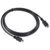 CABO USB TIPO C PARA MINI USB B 2.0 PARA TYPE C TIPO C 1 METRO PRETO - PUCMBP-1 - Image 6