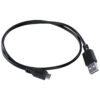 CABO PARA CELULAR SMARTPHONE MICRO USB PARA USB A 2.0 50 CM PRETO - PMUAP-05 - Image 8
