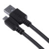 CABO PARA CELULAR SMARTPHONE MICRO USB PARA USB A 2.0 1 METRO PRETO - PMUAP-1 - Image 6