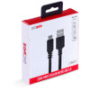 CABO PARA CELULAR SMARTPHONE MICRO USB PARA USB A 2.0 1 METRO PRETO - PMUAP-1 - Image 8