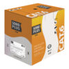 CABO LAN U/UTP 24AWG X 4 PARES CAT.6 CMX CAIXA C/ 305 METROS CINZA 100% COBRE 23400200 - Image 2