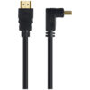 CABO HDMI 2.0 4K ULTRA HD 3D CONEXÃO ETHERNET COM 01 CONECTOR 90º 5 METROS - H2090-5 - Image 3