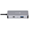 HUB USB TIPO C / TYPE C 5 EM 1 COM 2 HDMI + VGA + USB 3.0 + POWER DELIVERY (PD) 60W - HC-5VGA - Image 4