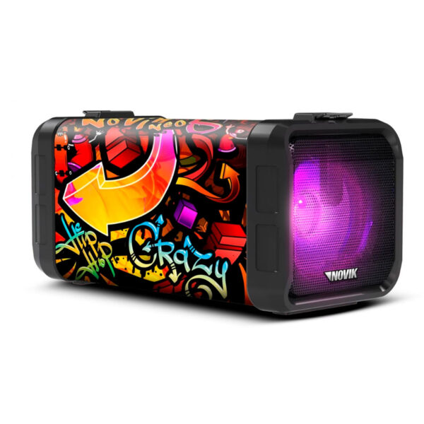 CAIXA DE SOM ADVENTURE 5 BLUETOOTH/USB/SD 120W COM BATERIA - NKADVENTURE5