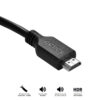 CABO HDMI ULTRA 2.1 28AWG PURO COBRE 8K 1 METRO - PHM21-1 - Imagem 4
