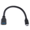 CABO ADAPTADOR OTG USB 3.0 TIPO C PARA USB FEMEA  - AUSBOTG - Imagem 2