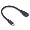 CABO ADAPTADOR OTG USB 3.0 TIPO C PARA USB FEMEA  - AUSBOTG - Imagem 3
