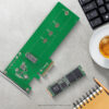 PLACA PCI-E PARA SSD M.2 COM NVME - PCI-E X4 - PM2-PCIE - Imagem 3