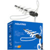 ANTENA TV DIGITAL EXTERNA  4 EM 1 VHF/UHF/FM/HDTV DTV-3000, COMPLETA, COM MASTRO E CABOS 15 METROS - Image 2