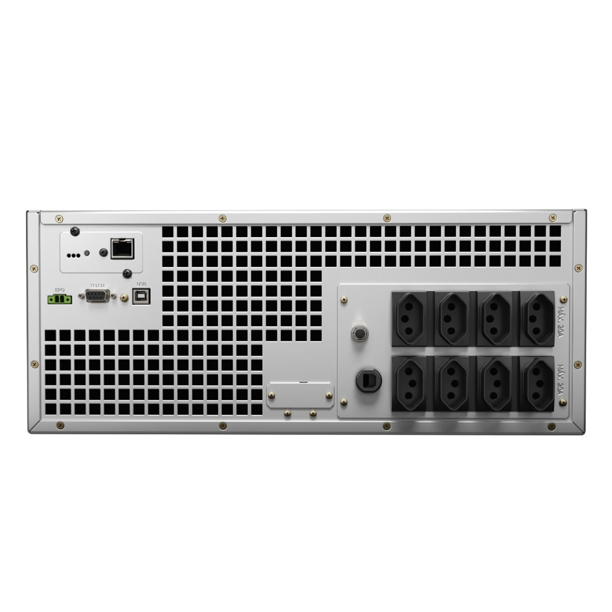 NOBREAK SMS ATRIUM RACK 4U SENOIDAL AR 3000VA BIVOLT / 115V 8 TOMADAS - 27856 - Imagem 2